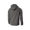 Kaplamalı ve Kapüşonlu Desenli Softshell Ceket