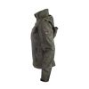 Kapüşonlu kamuflaj Baskılı Softshell Ceket