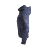 Coated and Hooded Softshell Jacket