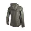 Coated and Hooded Softshell Jacket