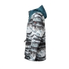 Kapüşonlu Batik Desenli Parka