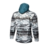 Kapüşonlu Batik Desenli Parka