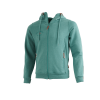 Tam Fermuarlı Kapüşonlu Sweatshirt