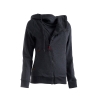 Çapraz Tam Fermuarlı Kapüşonlu Sweatshirt