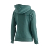 Çapraz Tam Fermuarlı Kapüşonlu Sweatshirt