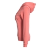 Kapitone Kaplamalı Tam Fermuarlı Kapüşonlu Kadın Sweatshirt