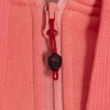 Kapitone Kaplamalı Tam Fermuarlı Kapüşonlu Kadın Sweatshirt
